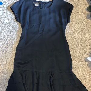 Black fitting dress